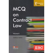 EBC's MCQ on Contract Law II by Joshua Aston | Competitive Exam Series [Edn. 2020]